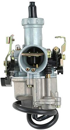 HNGEO Pièces de Moto Moto Carburateur Carburador for 125 150 200 250 300cc ATV Quad Carb Chinois PZ de 27mm Facile à remplacer (Color : Gray)
