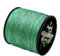 KBBOX Waline Super Strong 300m 500m PE Geflochtene Angelschnur 8 Stränge Multifilament Angelschnur 20 lb-80 lb Meeresangeln Geflochtene Schnur Grün, 50 lb/0.33mm/500m 547 yds