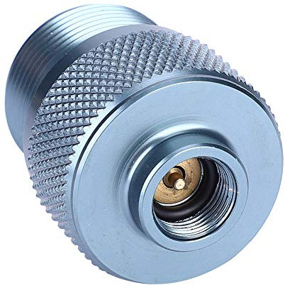 Brenner Ventil Adapter, MAPP Gas Adapter Gastankkonverter Ventil Gasherd Adapter für Outdoor-Camping