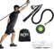 INNSTAR Mini Weighted Gymnastikball, 360° Core Trainer mit Widerstandsband, Widerstandsball für Cardio, Abnehmen, Core, Wurftraining - tragbar für Reisen im Fitnessstudio zu Hause