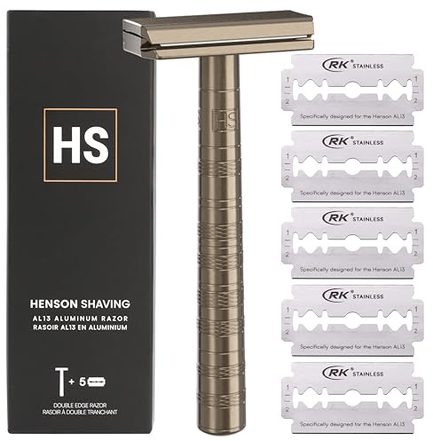 Henson Shaving 2.0 Classic Aluminum Bronze Mild Aggressiveness Razor