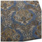 NAKAN Chenille Samtstoff Polsterstoff Meterware Vintage Blumenmuster 145x100cm Dekostoff für Sofa, Sitzbezug, Heimwerkerarbeiten, Vorhänge, Kissen(Color:blau)