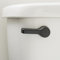 Qualihome Elegant Toilet Lever - Complete Replacement Kit for Heavy-Duty Tank Flusher (Black Finish Includes Universal Flush Handle)