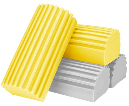 Spugna polvere, 4pcs Spugna per Pulizia Umida Spolverino Spugna Antipolvere Dump Duster Sponge Damp Clean Duster Sponge per Pulizia Della Polvere Domestica, Vetro, Ringhiere, Specchi, Finestra