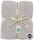 Alavya Home® Babydecke 75x100 cm Baumwolle Wolldecke aus Oeko-TEX I Baumwolldecke Strickdecke für Baby I Baby Decke Neugeborenen Kuscheldecke Geschenk Junge & Mädchen I 100% GOTS Organic Bio Baumwolle