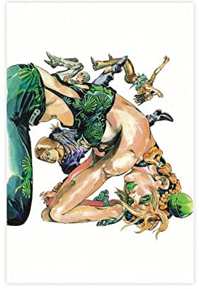 OWNPET Anime JoJo's Bizarre Adventure 9 Leinwand-Poster, Wandkunst, Dekor, Bild, Gemälde für Wohnzimmer, Schlafzimmer, Dekoration, ungerahmt, 30 x 45 cm