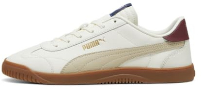 PUMA Men's Club 5v5 Shoes Sneaker, Warm White-Putty-Team Regal Red-Clyde Royal, 9.5 UK