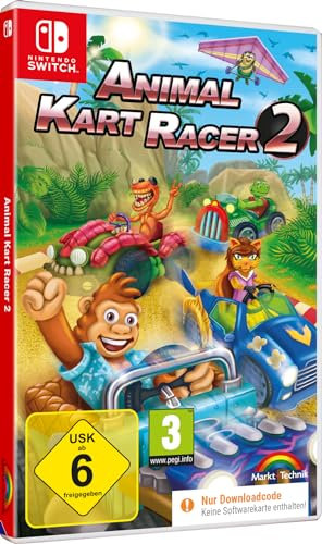ANIMAL KART RACER 2 - Familien Rennspiel für Switch