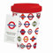 Museums & Galleries 400ml Reusable Travel Mug - TFL London Underground Stations Design - Sustainable Kitchenware Gift Idea