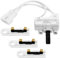 3406107 Dryer Door Switch Replacement Part Compatible with Whirlpool Kenmore Maytag to Replace 3406109 3405100 3405101 3406100 3406101, with 3pcs 3392519 Dryer Thermal Fuses for Whirlpool