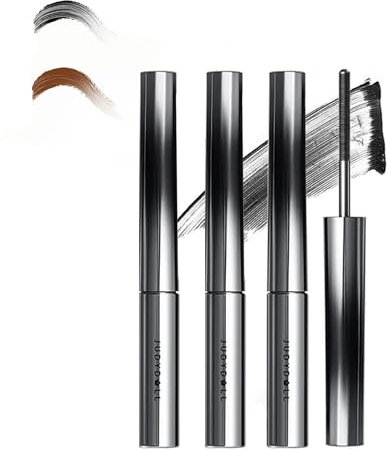 Judy Doll Curling Iron Mascara, Judy Doll Mascara, Judy Doll Mascara Curly, Judy Doll - 3D Curling Eyelash Iron Mascara, Judy Doll Metal Mascara (3PCS,schwarz)