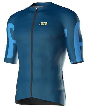 LAMEDA Men's Cycling Jersey Tight-Fitting Breathable Quick-Drying High-Elastic Cycling Top Shirt