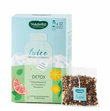 Twice To Go Infuso a Freddo - Detox 12 Maxi Filtri