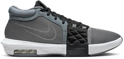 NIKE Lebron Witness VIII Herren Basketballschuhe Farbe: Grau/Schwarz (004); Größe: EUR 42.5 | US 9 | UK 8