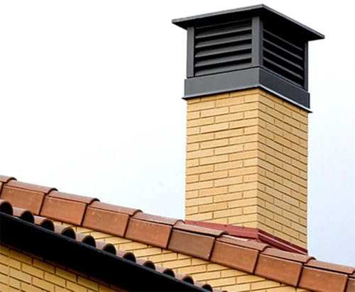 Tapa De Cubierta Sombrerete De Cubierta De Aleación De Aluminio Sombrero De Chimenea Base Cuadrada para Chimenea, Estufas De Madera Pellets Y Calderas(350mm*350mm)