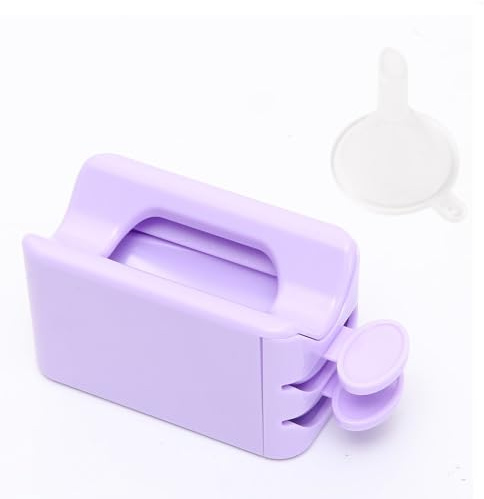 Nail Dipping Powder Aufbewahrungsbox,Französisch Nagel Dip Behälter Tablett DIY Nail Art Box Sequin Dip Behälter für Schönheitssalon und Haushalt