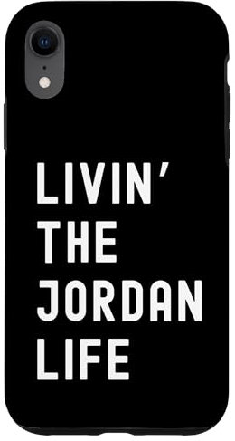 Hülle für iPhone XR Jordan Lebt Das Jordan-Leben Name