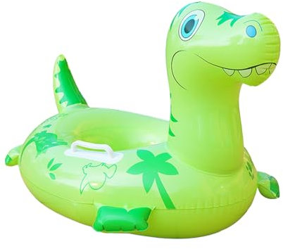 Flotteur De Dinosaure, Bouee Piscine Enfant Dinosaure, Bouée Gonflable, avec Double Poignée, pour Les Tout-Petits
