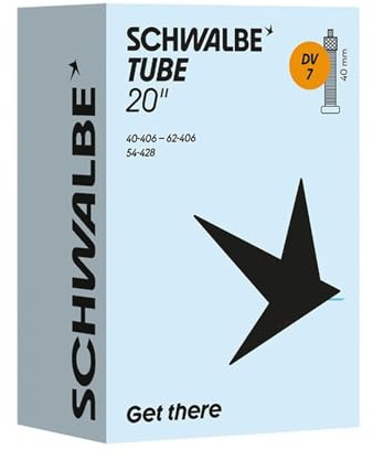 Schwalbe Fahrradschlauch DV7 40/62-406 IB 40mm