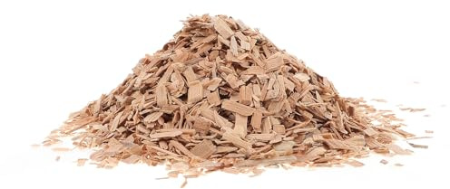 Uonlytech Copeaux de Bois de Noyer pour Barbecue, Qualité Professionnelle, Améliore la Saveur Fumée, Paquet de 1 Kg pour Cuisson et Fumage en Extérieur