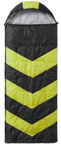 Wasserdichter 1-Personen-Schlafsack mit Kapuze und Tasche