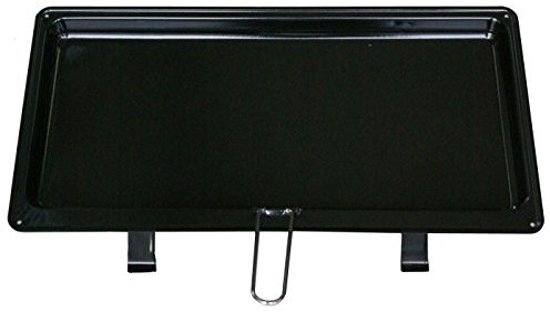 E.Grill Teglia Leccarda Smaltata Rettangolare per girarrosto. Cm 55 x 29 - Art.1