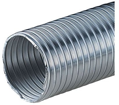 Armar Trading LTD Aluminium Flexible Hose 115mm / 4.5 Alloy Air Ducting Pipe Extractor Fan Flexi Tube Ventilation Channel AF115