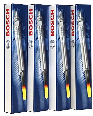 Set mit 4 Bosch Glühkerzen, 0250212009