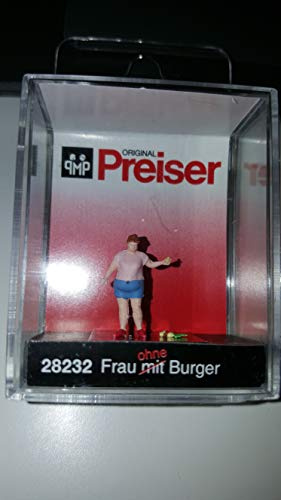Preiser 28232 Woman WITHOUT Burger Figure