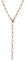 Happiness Boutique Damen Gliederkette in Rosegold Großgliedrige Halskette Y aus Edelstahl