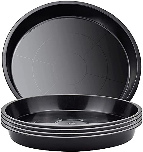 Suiwki Okrągłe podstawki pod doniczkę z tworzywa sztucznego, do użytku wewnątrz i NA zewnątrz, 5 sztuk