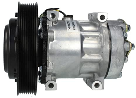 THERMOTEC KTT090006 Compresseur de clim SD7H15 PAG 100 R134a Compatible avec VOLVO FH FH II FH16 FM FM II