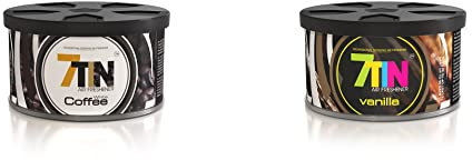 Autoduft, Lufterfrischer in Dosen mit Kaffee und Vanille