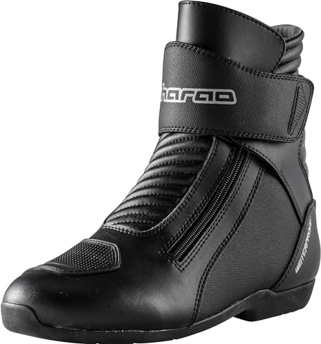 Pharao Trigon WP Motorradstiefel Kurz - Wasserdicht - PU - Polyester