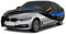 Holthly Autoabdeckung Wasserdicht Atmungsaktiv,Auto-Abdeckplane für Vollgarage,Regen,Sonne,Staub und UV-Schutz.Autoplane passend für Audi A8,BMW 7er,Jaguar XJ,usw. 3XXL