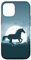 Hülle für iPhone 15 Wildes Pferd, Reiter, Natur, Mädchen, Teenager, Frauen
