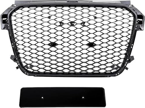 Griglia Radiatore Anteriore Auto per Audi A1 8X 2010-2015, Parti Ricambio Auto Stile Sportivo Della Griglia Radiatore Durevoli