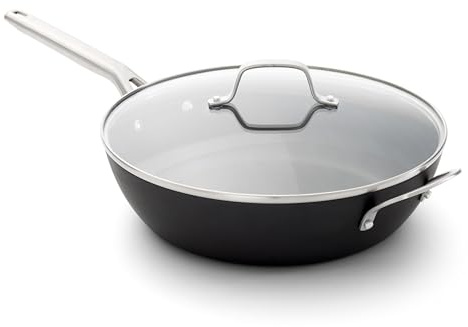 Calphalon® Hard-Anodized Nonstick 12 Jumbo Frying Pan with Lid