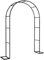 MISKYN Metall Rosenbogen Gartenbogen Breite 120/140/180/240/300/350Cm Pergola Torbogen Rankhilfe Kletterpflanzen Wetterfest Hochzeitsbogen,Grün,W2.4M*H2.2M