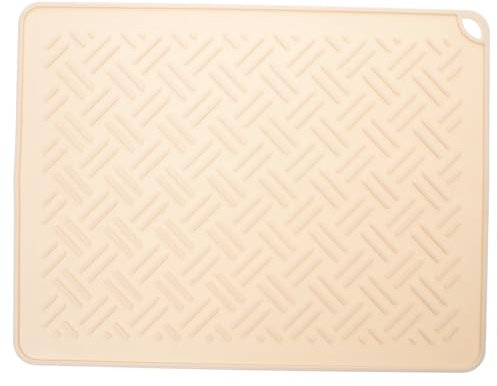 Ciieeo Alfombrilla Aislante Térmica para Ollas Alfombrilla para Secar Platos En La Encimera De La Cocina Alfombrillas De Drenaje para Encimeras De Cocina Soporte Antideslizante para Ollas