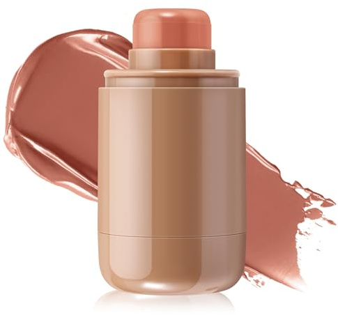 Boobeen Pocket Cream Blush Stick für Wangen Multi Stick für Lippen und Wangen Lippenstift und Wangen Make-up für ältere Frauen