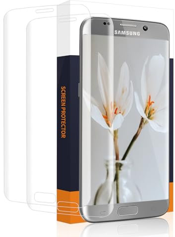 Cable Leader 2 Stück Schutzfolie für Panzerglas für Samsung Galaxy S7 Edge, 9H Härte, Sensitive Touch, 3D Volle Abdeckung Schutzglas für Samsung S7 Edge, Hoch Definition S7 Edge Displayschutzfolie