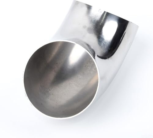 Edelstahl-Rohrbogen und perfekt für Automobil- und allgemeine Reparaturanwendungen (45 mm)