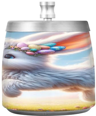 Niedlicher Osterhase Einhorn Zigarettenbecher Aschenbecher Strand