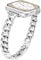 Ocaer Compatible with Apple Watch Straps 42mm 41mm 40mm 38mm, Stylish Metal Chain Link iWatch Strap for iWatch Series 10 9 8 7 6 5 4 3 2 1 SE, Slim Jewelry Apple Watch Bracelet for Women（Silver）
