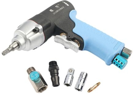Amagogo Mini Impact WREch 1/4 Drive Twin Hammer Spanner Luftwerkzeuge für Zuhause Und Auto