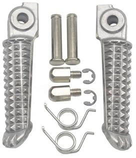 Cale Pied Moto Repose-Pieds AV&Ant Et Arrière De Moto, pour Yam&aha YZF R1 1998-2014 R6 1999-2012 2003-2017 YZF R6S 2003-2008