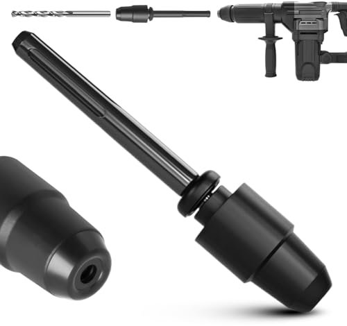 SDS Max auf SDS Plus Adapter für Bohrhämmer,Bohrfutter Hammerbohrer Beton Bohrer,Bohrfutter Adapter Konverter, Bohrer Konverter Schaft Quick Tool
