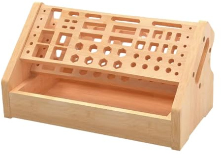 F Fityle Supporto portautensili per cacciavite in Legno, Creativo, Versatile e Resistente, per riparazioni, per casa, capannone, Garage