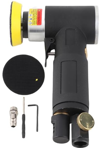 Mini polisseuse voiture machine à polir carrosserie 80 - légère sans fil, petite ponceuse orbitale pour polissage auto et cireuse puissante, kit polissage, parfaite pour finition